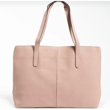 Legend Aksesuar Kadın Lakost Deri 2 Kollu Fermuarlı Büyük Boy Çanta Omuz Çantası, El Çantası, Laptop Çantası