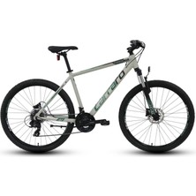 Carraro Force 720 27,5" 21-V Hd Dağ Bisikleti - Mat Gri-Yeşil-Siyah - 43 cm