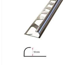 Leva House Fayans Çıtası Dış Köşe - 10 mm Parlak (100 Adet Fiyatıdır )