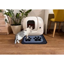 UltraMint Renkli Kedi Kumu Paspası, 45X60 Cm, Kum Toplayıcı Kedi Halısı