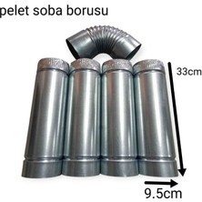 Pelet Soba Borusu 9.5 cm