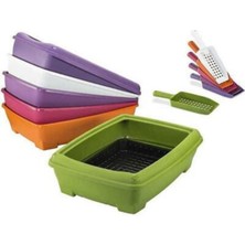 UltraMint Pratik ve Şık Kedi Tuvaleti, Temizliği Kolay ve Kullanımı Rahat