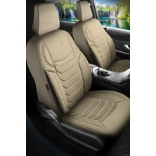 Normadia Renkli ve Şık Panda Temalı Tam Oto Koltuk Kılıfı Seti