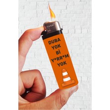 Renkli Baskılı Metal Çakmak, Şık ve Kullanışlı Tasarım