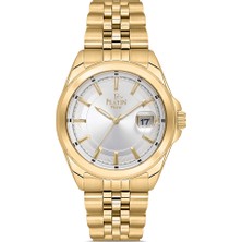 Platin Pierre HDS-PL-1220GA-B1 Çelik Kordon Takvimli Erkek Kol Saati