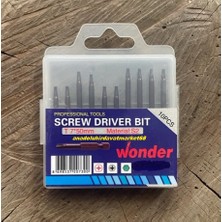 Wonder Impact Pro Tork7 Mıknatıslı Tork Uç Seti Tork Uç Takımı T7MM 10PCS