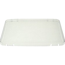 UltraMint Şeffaf Bölümle Kollu Tuvalet Kabı, Kullanışlı ve Pratik Tasarım