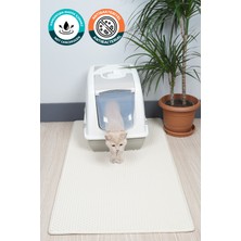 UltraMint Yumuşak ve Dayanıklı 60X110 cm Kedi Tuvalet Önü Paspası