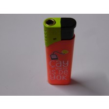 Renkli ve Eğlenceli Yazılı Çakmak, Şık ve Kullanışlı Tasarım