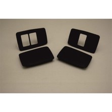 Normadia Cam Düğme Kapağı Takımı, 4'lü Set, Tofaş Doğan ve Kartal Için Uygun