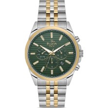 Platin Pierre HDS-PL-1202GA-D10 Çelik Kordon Fonksiyonları Aktif Erkek Kol Saati
