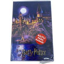 Elit Kitap Görünümlü Kilitli Gizli Kasa Harry Potter