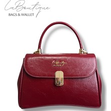 La Boutique Lb Çanta 1318 Rugan Bordo