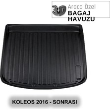 Elorcar Renault Koleos 2016 - Sonrası 3D Bagaj Havuzu