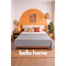 Bella Home Çift Kişilik Natural Tek Pike – 200X230 cm | Doğal Görünümlü | Hafif & Nefes Alabilir