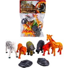Najmaddin 6 Lı Vahşi Hayvanlar Figür Seti