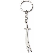 Herşey Nota Ince Formlu Metal Figürlü Tasarım Anahtarlık – Minimal Seri