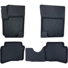 Normadia 3D Karbon Desenli Havuzlu Oto Paspası, 2008-2014 I20 Uyumlu