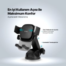 Normadia Pratik Araç Içi Telefon Tutucu, Güçlü ve Güvenli Tasarım, Kolay Kullanım