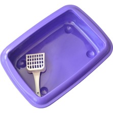 UltraMint Kedi Tuvalet Kabı ve Kürek Seti, Temiz ve Pratik Kullanım