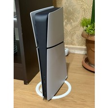 Wellcut Playstation 5 Uyumlu Dikey Stand – Vidalı Sabitleme, Yatay Ayak Saklama Bölmeli, Dayanıklı Tasarım