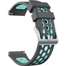 Kumi Samsung Gear S3 ve Huawei Watch Gt Gt2 Silikon Kordon Kayış