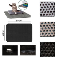 UltraMint Yumuşak Doku Kedi Tuvalet Önü Paspası 40X60CM