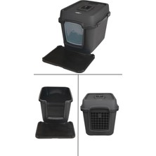 UltraMint Genis ve Çok Fonksiyonlu Kapalı Kedi ve Köpek Taşıma Çantası