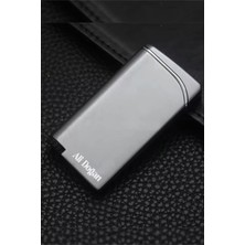 Kişiye Özel Metal Tasarım Tek Torch Gazlı Çakmak, Zarif ve Şık Kullanım