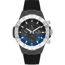 Platin Pierre HDS-PL-1079GA-J3 Silikon Kordon Fonksiyonları Aktif Erkek Kol Saati