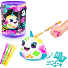 Airbrush Plush Peluş Neon Boyama Seti 55230 Narval