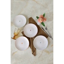 Keramika Livia Ege Pasta Tabağı 20 cm 4 Adet 23802-05