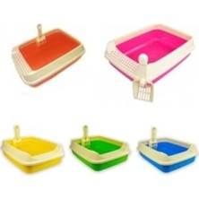 UltraMint Şık Izgaralı Kedi Tuvaleti Seti, Hediyeli ve Ferahlatıcı Tasarım