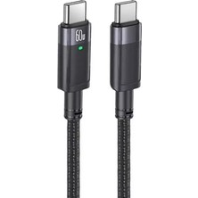 Zipax iPhone 15 16 16E 17 Pro Max Plus 60W Type-C Şarj Kablosu Otomatik Şarj Kesme NF-CA160-CC