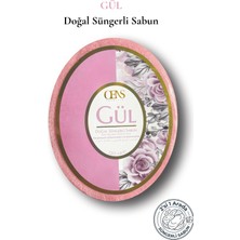 Oens Gül Özlü Doğal Süngerli Sabun Yatıştırıcı ve Canlandırıcı Cilt Temizleyici 120G