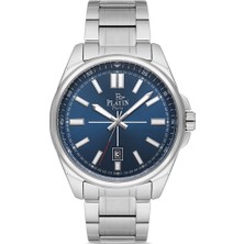 Platin Pierre HDS-PL-1223GA-A3 Çelik Kordon Takvimli Erkek Kol Saati