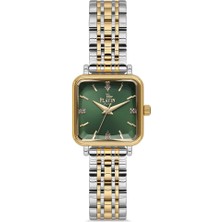 Platin Pierre HDS-PL-1246LA-D10 Kare Kadın Kol Saati