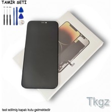 Tkgz iPhone 13 Pro Max LCD Ekran Dokunmatik Service Kaliteli LCD  + Tamir Seti