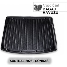 Elorcar Renault Austral 2023 - Sonrası 3D Bagaj Havuzu