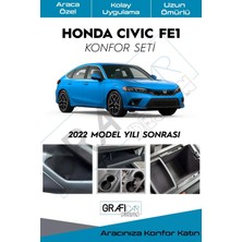 Normadia Honda Civic Fe1 Iç Trim Kumaş Kadife Kaplama Konfor Seti
