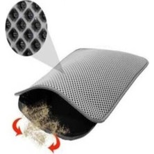 UltraMint Elekli Kedi Tuvalet Önü Paspası, Kedi Kumu Koruyucu, Şık ve Pratik Tasarım