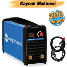 Magmaweld 200 Amper Inverter Kaynak Makinası 501M2000MF Demir Metal Birleştirme Tıg Makina Elektrot