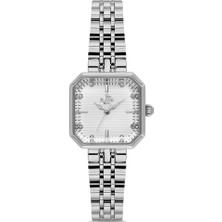 Platin Pierre HDS-PL-1259LA-A1 Kare Kadın Kol Saati