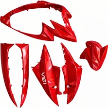 Volta Vs1 Grenaj Seti 6 Parça Simli Kırmızı