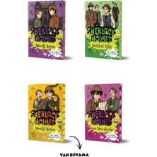 Dokuz Çocuk Sherlock Holmes 4 Kitaplık Koleksiyon Seti - Yan Boyamalı
