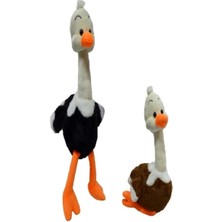 Top Rock Store Sevimli Peluş Deve Kuşu 60 cm Oyuncak Uyku Arkadaşım