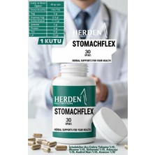 Herden Nutrition Stomachflex Acı Çehre Tohumu,rezene,sinameki,adaçayı ve Probiyotik Içeren Yüksek Lif Oranlı Takviye Edici Gıda Kapsülü 30 Caps