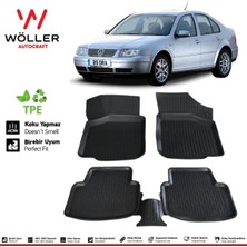 Normadia 3D Havuzlu Paspas Volkswagen Bora 1999-2005 Için Temiz ve Şık Koruma