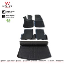 Normadia Renault Symbol 2013 Sonrası 3D Paspas ve Bagaj Havuzu Seti