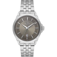 Platin Pierre HDS-PL-1303GA-A9 Çelik Kordon Takvimli Erkek Kol Saati